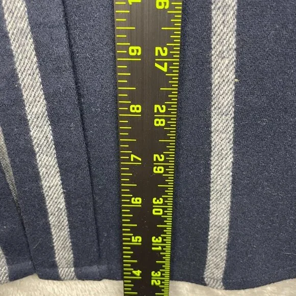 Vintage Tommy Hilfiger Nautical Racing Oars Wool Blend Button Down Men's Large - Picture 7 of 7